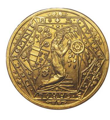 Czechoslovakia Kremnica Mine Reopening Commemorative Restrike 10 Ducat Gold Coin